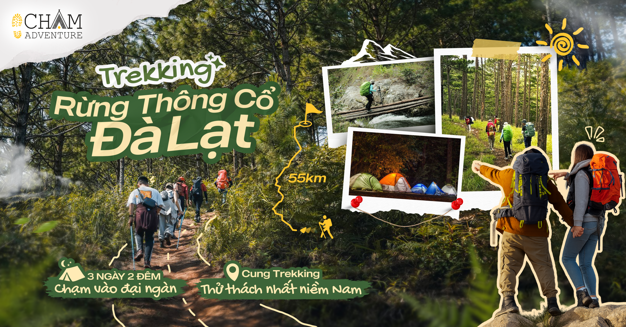 Trekking Rừng Thông Cổ Đà Lạt 1